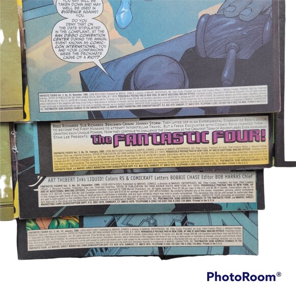 Fantastic Four Comic Bundle #23 #24 #25 #26 1999/2000 - Picture 5 of 6